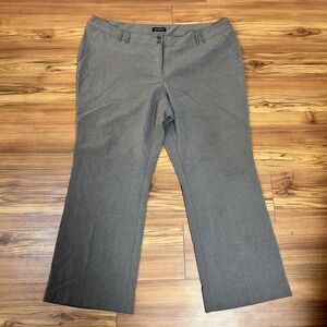 Lane Bryant Women's Gray Dress Pants